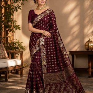 Luxury Jamdani Karcupi Saree